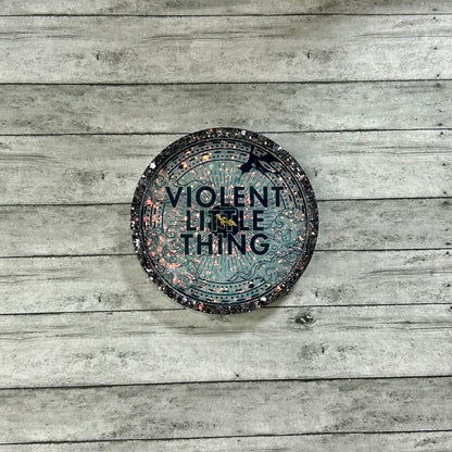 Violent Little Thing Coasters (set of 2)